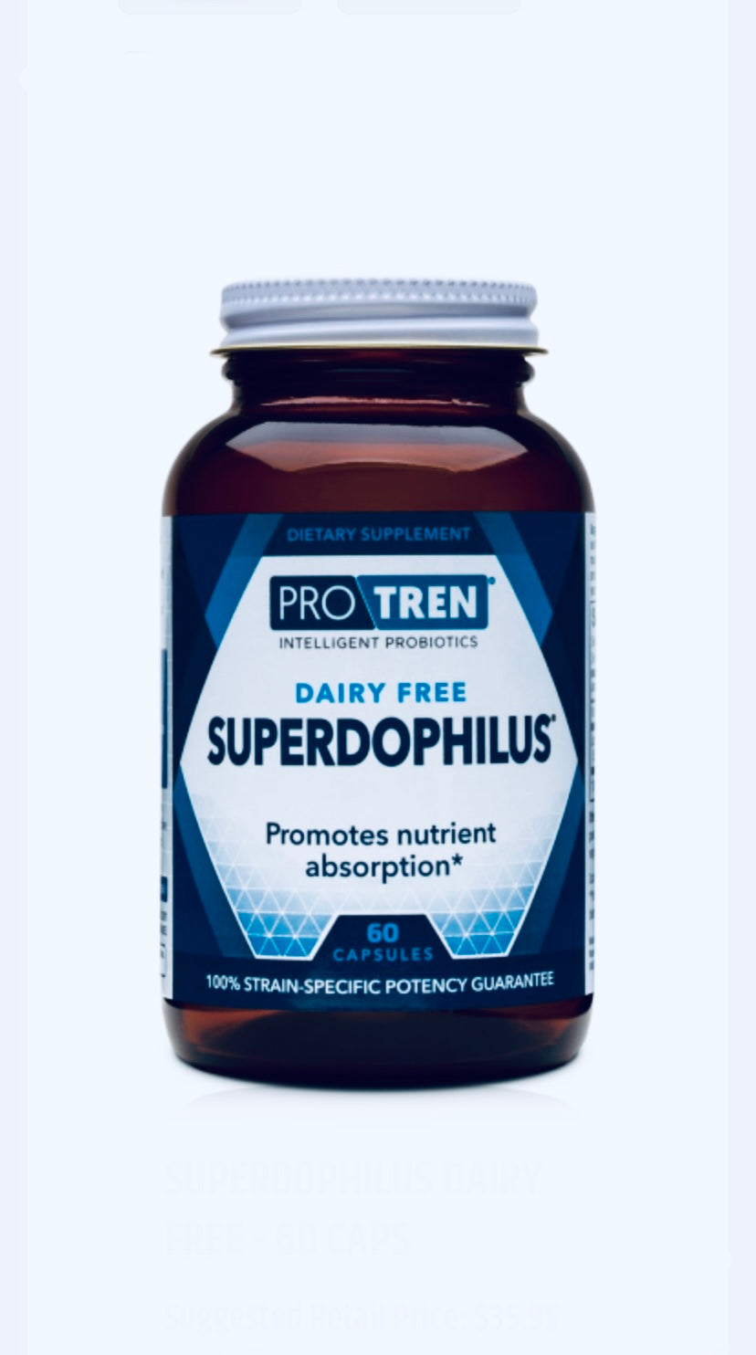 SUPERDOPHILUS DAIRY FREE- 60 caps