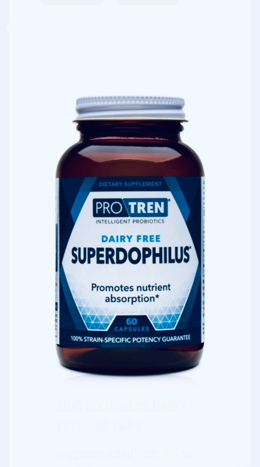 SUPERDOPHILUS DAIRY FREE- 60 caps